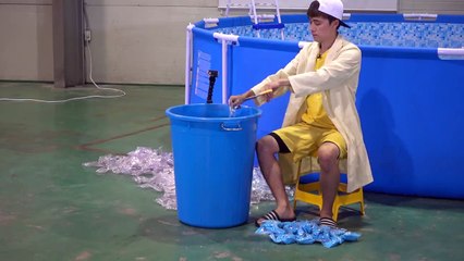 I made Giant Slime Baff Swimming Pool !!!