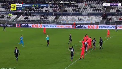 R.Rodelin Goal HD -  Bordeaux 0 - 2 Caen 16.01.2018 HD