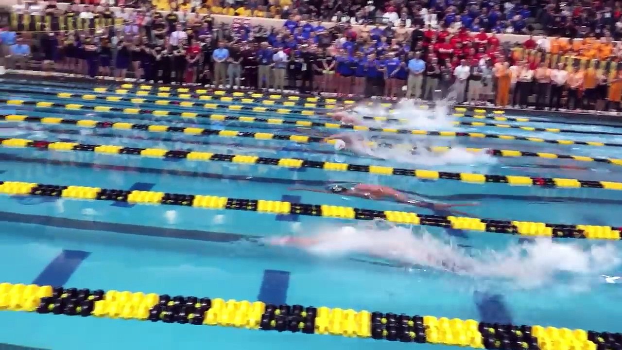 Caeleb Dressel 18.23 in the 50 free