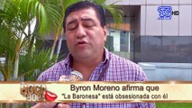 Byron Moreno responde a su ex y asegura que seguirá con su novia que está embarazada