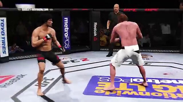 Bruce Lee Vs Chuck Norris The Way Of The Dragon 1 EA Sports UFC 2