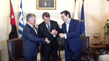قادة اليونان والاردن وقبرص يجتمعون في نيقوسيا