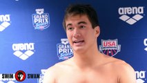 Nathan Adrian Talks 200 race strategy, how it translates to 100