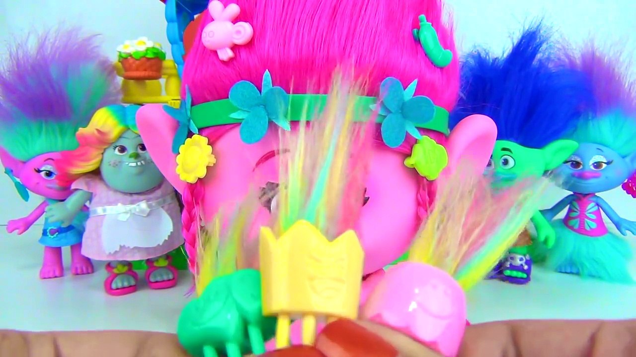 Dreamworks TROLLS POPPY Style Studio Hair Salon DIY, Branch Guy Diamond Slap Band Bracelets / TUYC