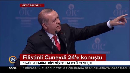 Filistinli Cuneydi 24'e konuştu