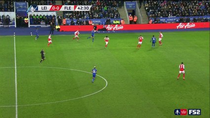 Kelechi Ihesnacho Goal - Leicester City 1-0 Fleetwood Town 16.01.2018