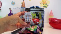 Juguetes y Sorpresas CARS Una Aventura sobre Ruedas Iron Man Playmobil Lunch Box Surprises!