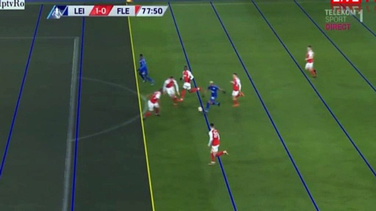 Kelechi Iheanacho  GOAL HD - Leicester 2-0 Fleetwood Town 16.01.2018