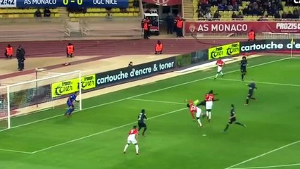 AS Monaco vs Nice 2-2 Les Buts et Résumé - 16.01.2018