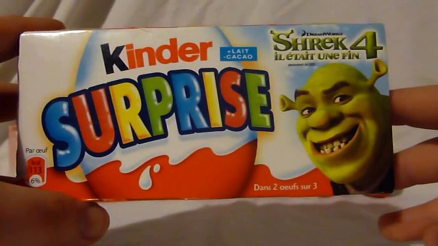 kinder surprise shrek