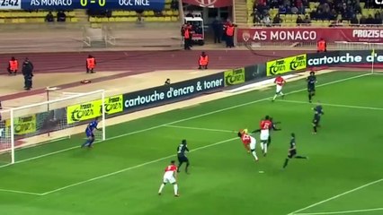 Monaco 2-2 Nice - Les Buts et Résumé 16.01.2018 HD