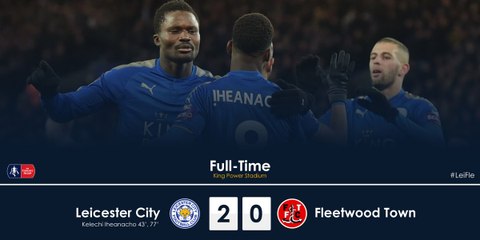 All Goals - Leicester City 2-0 Fleetwood Town 16.01.2018