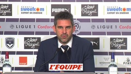 Foot - L1 - Bordeaux : Gourvennec «Encore un scenario improbable»