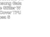 URCOVER Custodia Glitterata Samsung Galaxy S6 Edge  Glitter Wallet Case Cover TPU in