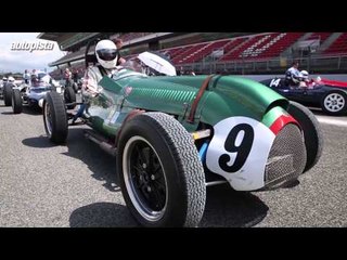 65 monoplazas históricos de F1, volando en Montmeló