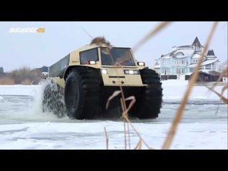 Sherp: el 'Hummer ruso'... ¡camina sobre las aguas