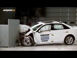 Crash test: el Audi A4 saca nota en las pruebas de choque