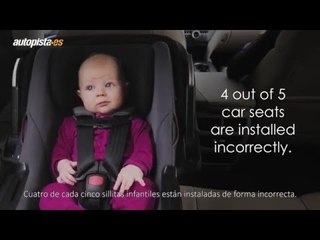 Así es la silla infantil inteligente: se ajusta ella sola al coche