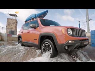 ¿Un Jeep Renegade haciendo rafting?
