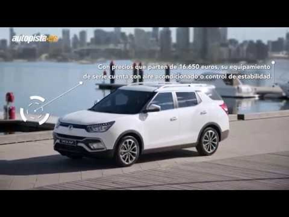 SsanYong XLV, el SUV familiar a precio económico en vídeo