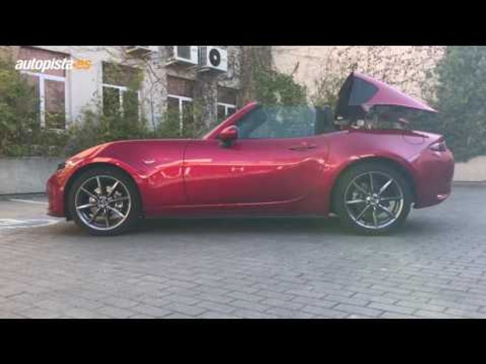 Así se abre y cierra el techo en el nuevo Mazda MX-5 RF