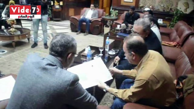 بروتوكول تعاون مع الزراعة لرصف الطريق المؤدى لمشروع المليون ونصف فدان