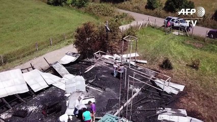 Igrejas atacadas no Chile