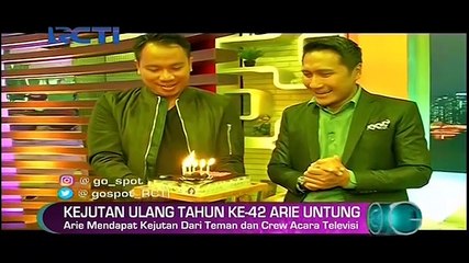 Kejutan Ulang Tahun Arie Untung