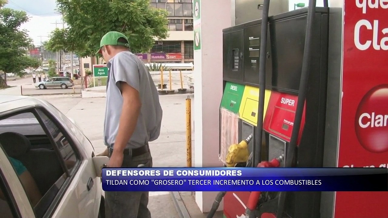 Tildan de grosero tercer incremento a los combustibles