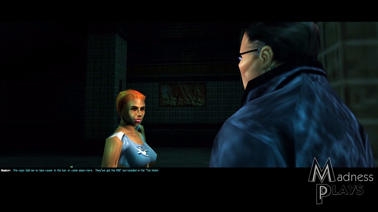 Madness Plays | Deus Ex Part 7: The Augmented Man-Fish