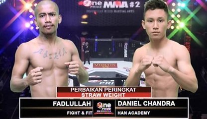 One Pride MMA Straw Weight, Fadlullah VS Daniel Chandra