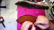 Making a Leather knife sheath for my little knife.