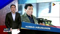 Pres. Duterte: Desisyon ng SEC sa Rappler, walang kinalaman sa press freedom