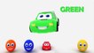 Learning Colors for Toddlers Surprise Eggs & Cars Colours Video for Kids 3D Cartoons for Children-