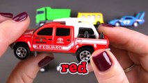 Learning Colors Street Vehicles for Kids #1 Hot Wheels, Matchbox, Tomica Die-Cast To