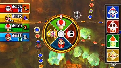 Mario Party 9 Gamplay: Magma Mines!!