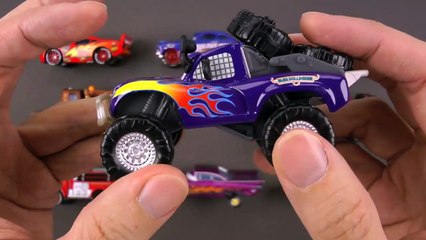 Best Learning Disney Cars Trucks Video for Kids Lighting McQueen Mater Cars Fun Toy Movie for Kids-c