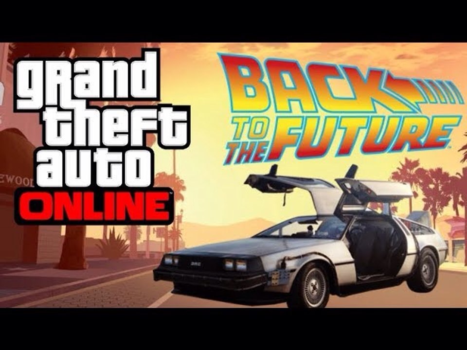 GTA 5 Online & Back to the Future parody | Marty McFly and the Deluxo!