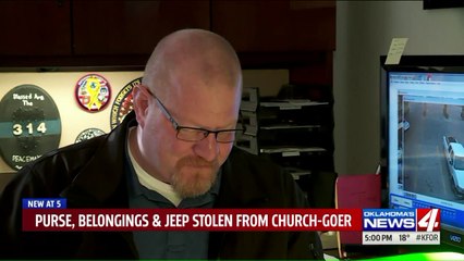 Woman`s Purse, Jeep Stolen While She`s in Service at Oklahoma Church