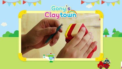 [Full ver.] Transformed into clay♥ Roy Special!! | Friends of Robocar POLI | Gony’s Claytown