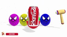 Learn Colors with Surprise Eggs Real Food Mcdonalds for