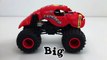 Learning Big & Small Monster Trucks for Kids - #1 Hot Wheels Monster Jam