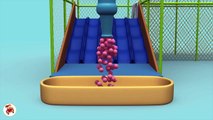 Learn Colors with Baby Surprise Eggs Balls For Children Indoor Playground Family Fun Play Area-PsOB