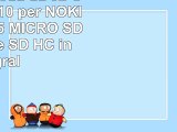 Acce2SScheda da 32 GB CLASSE 10 per NOKIA Lumia 735 MICRO SD adattatore SD HC integral