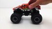 Learning Big & Small Monster Trucks for Kids - #1 Hot Wheels Monster Jam Mon