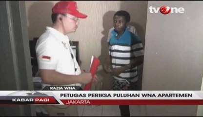 Belasan WNA Terjaring Razia Imigrasi