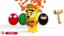 Learn Colors With Surprise Eggs Paw Patrol Cartoon - GIANT EGG SURPRISE OPENING  PAW PATROL-3V