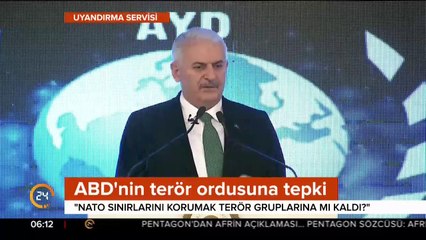 ABD'nin PKK/YPG ordusuna tepki gösterdi