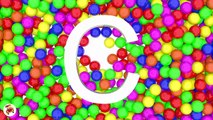 Learn Colors With BALL PIT SHOW for Children - Giant Surprise Eggs Balls for Ki