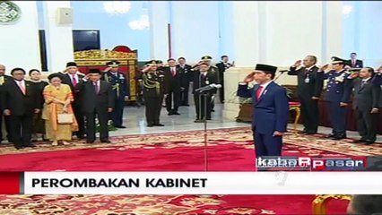 Presiden Jokowi Lantik Empat Pejabat Baru di Istana Negara